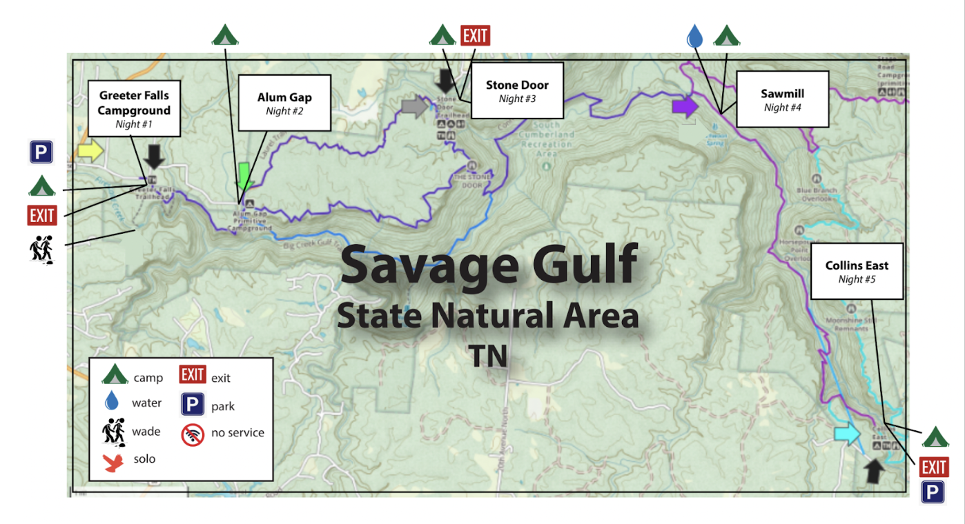 Tennessee Boulder Trip